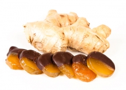 Chocolate-Dipped Ginger