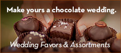 Make yours a chocolate wedding -- Wedding Favors and Assortments