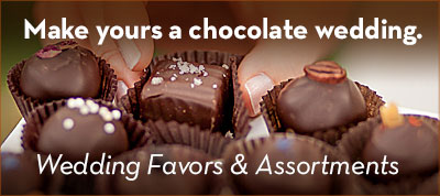 Make yours a chocolate wedding -- Wedding Favors and Assortments